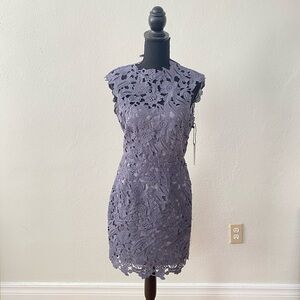 Saylor Lace Open Back Mini Dress